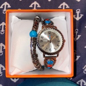 Canyon Sky watch & bracelet